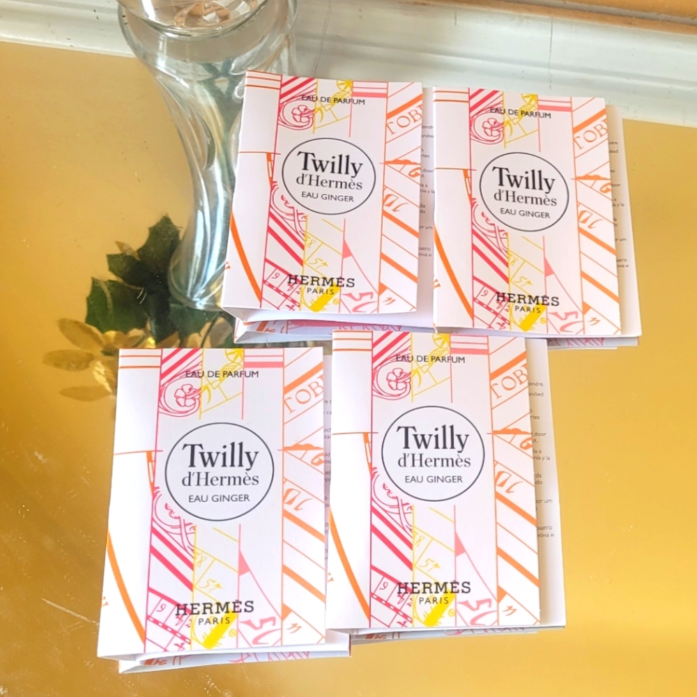 ❤️ 4 for $25 Twilly D’Hermes Eau Ginger Travel Vial NEW